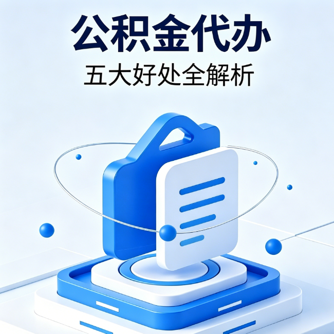 蚌埠公积金代办到底值不值？这5大好处让你少走弯路